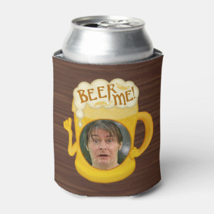 Porta-lata Cerveja engraçada mim foto personalizada do