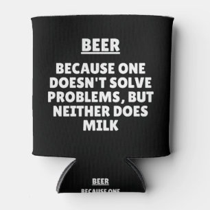 Porta-lata Cerveja porque não resolvemos problemas, mas