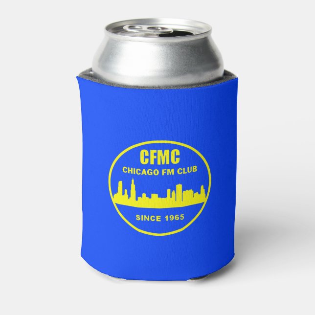 Porta-lata CFMC Can and Bottle Cozy Cooler (três opções) (Can Back)