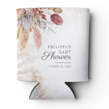 Chá de Bebê de Terracota com Grama das Pampas