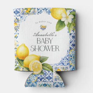 Porta-lata Chá de fraldas italiano do Amalfi Barware