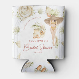 Porta-lata Chá de panela de praia tropical