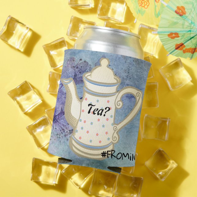 Porta-lata Chá? #FROMily from Fandom Liu Diner Design (Verão in situ)