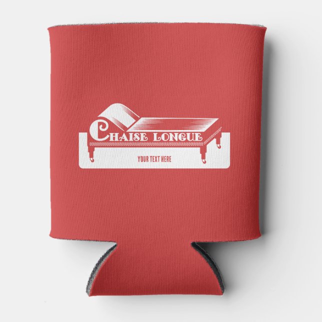 Porta-lata Chaise Longue (Frente)