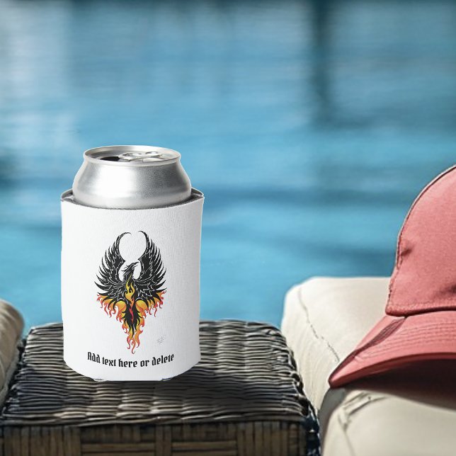 Porta-lata Chamas Tribais do Phoenix Firebird (Criador carregado)