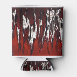 Porta-lata Chamas Vermelhas de Fúria