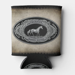 Porta-lata Champion Barrel Racing Rodeo Western