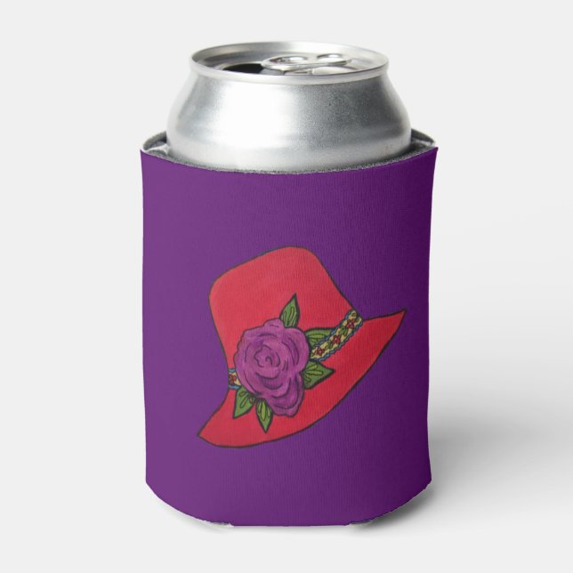 Porta-lata Chapéu Vermelho (Can Front)