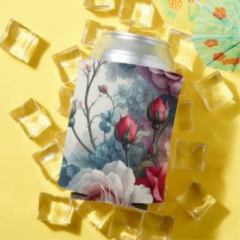Porta-lata Charme Floral Rosa Atemporal