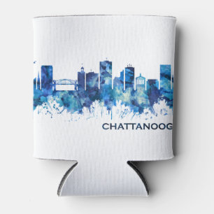 Porta-lata Chattanooga Tennessee Skyline Blue