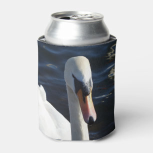 Porta-lata Chave de resfriamento personalizada do Swan Branco