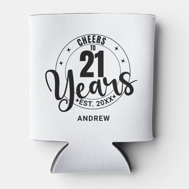 PORTA-LATA CHEERS TO 21 YEARS (Frente)