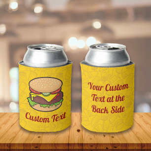 Porta-lata Cheeseburger