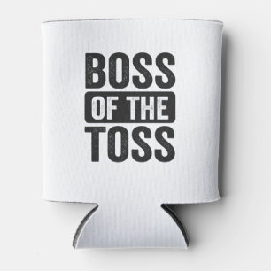 Porta-lata Chefe do Dia de os pais do Pai Toss Funny Cornhole