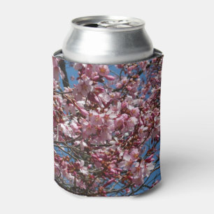 Porta-lata Cherry Blossoms e Blue Sky Primavera Floral