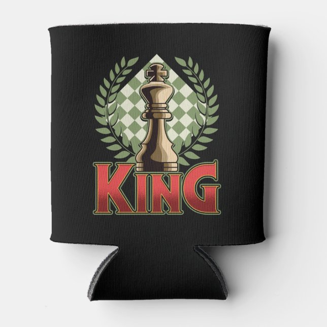 Porta-lata Chess King (Frente)