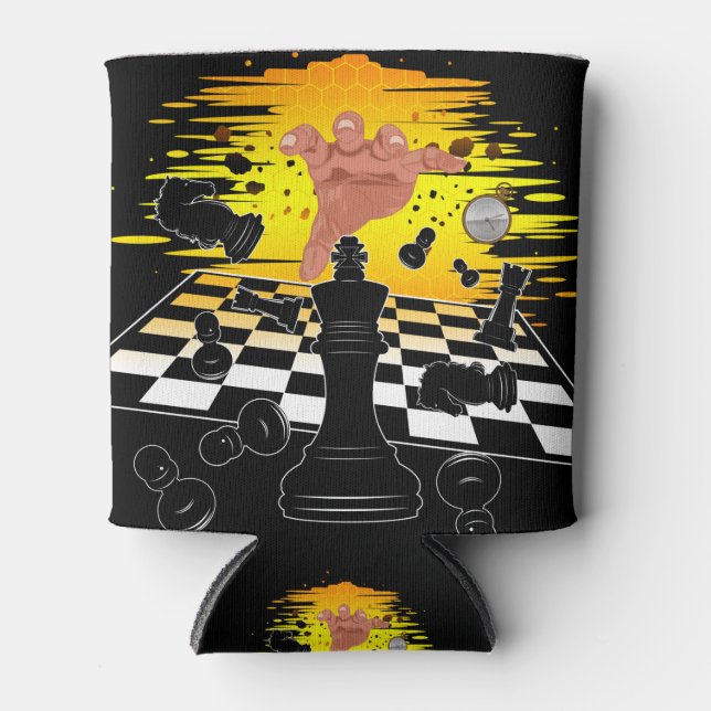 Porta-lata Chess Master (Frente)