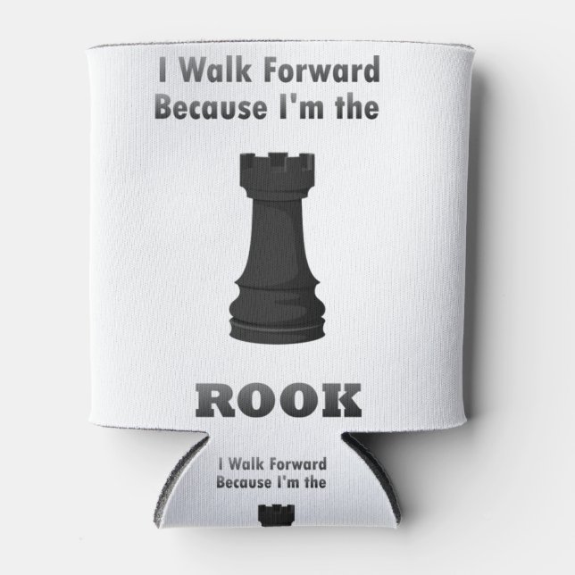 Porta-lata Chess Rook (Frente)