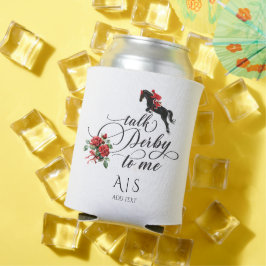 Porta-lata Chic Talk Derby To Me Party Race Horse