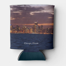 Porta-lata Chicago Skyline pode resfriar