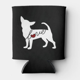 Porta-lata Chihuahua Love