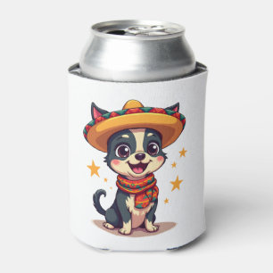 Porta-lata Chihuahua México Cinco de Mayo Cópia Engraçado