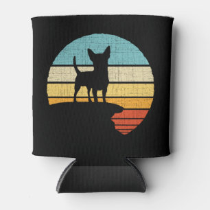 Porta-lata Chihuahua Retro Vintage 60s 70s Cachorro Puppy Pro