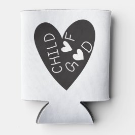 Porta-lata Child of God Black Heart