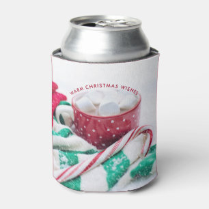 Porta-lata Chocolate quente e doce no Natal
