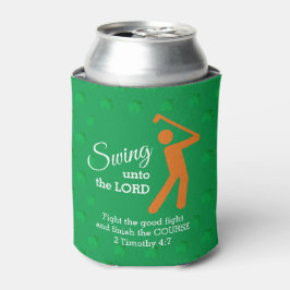 Porta-lata Christian Shamrock GOLF personalizado