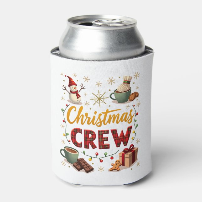 Porta-lata Christmas Crew (Can Front)