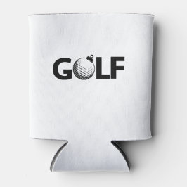 Porta-lata Christmas Golf Ornament Classic