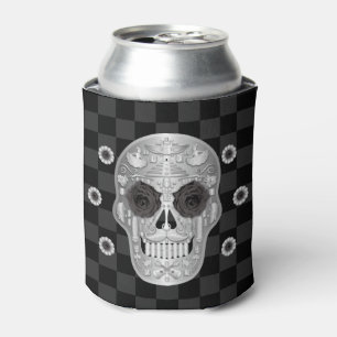 Porta-lata Chrome Calavera (Rosa preto) pode resfriar
