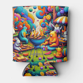 Porta-lata Churrasco cósmico