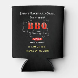 Porta-lata Churrasco de grelhador principal do quintal