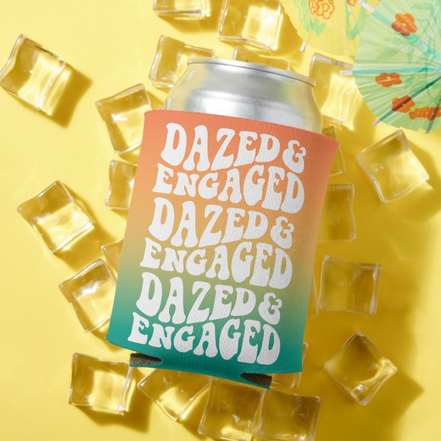 Porta-lata Chuveiro de Noiva Retrô Enlouquecida Entabulada (Verão in situ)