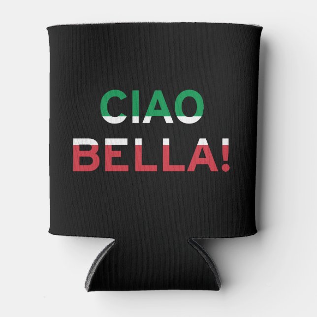 Porta-lata Ciao Bella (Frente)