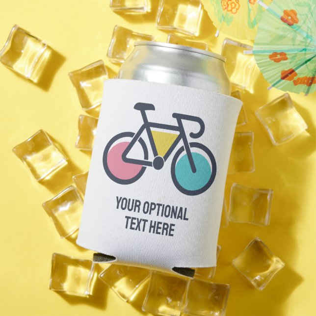 Porta-lata Ciclo de Texto Personalizado (Verão in situ)
