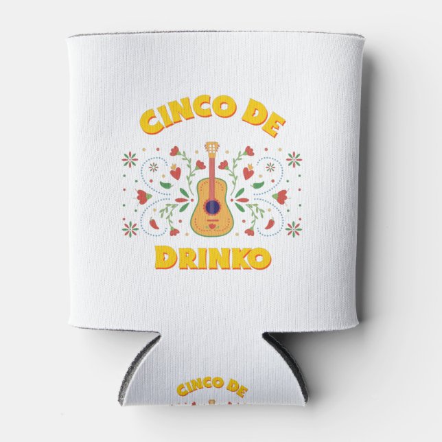 Porta-lata Cinco De Drinko (Frente)