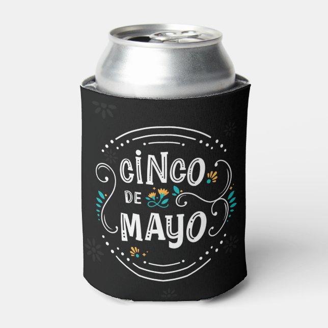 Porta-lata Cinco De Mayo Can Cooler (Can Front)