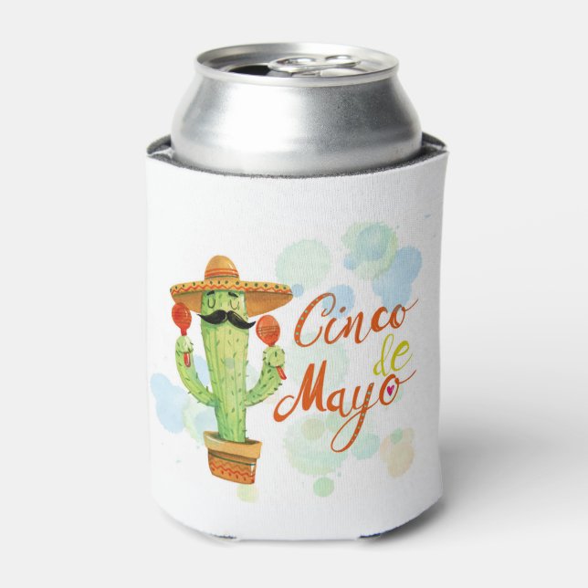 Porta-lata Cinco De Mayo Can Cooler (Can Front)