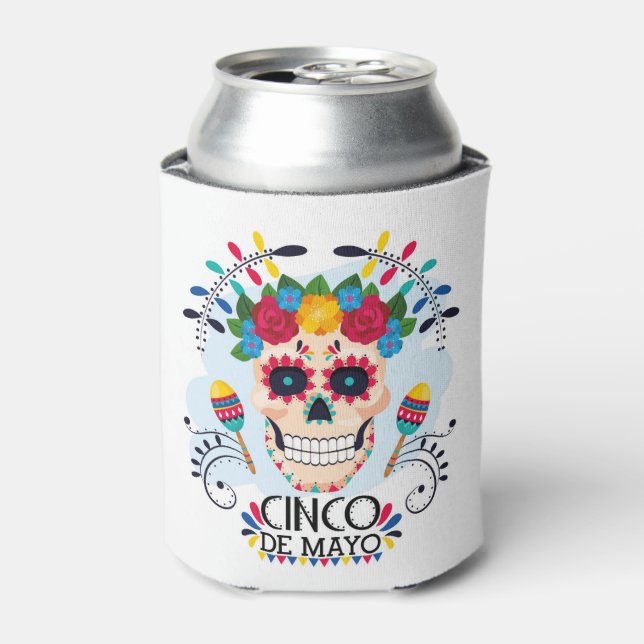 Porta-lata Cinco De Mayo Can Cooler (Can Front)