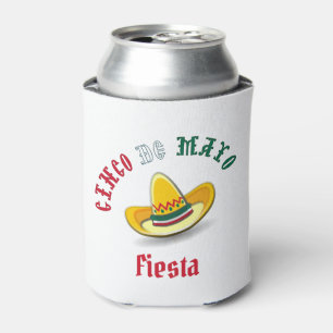 Porta-lata Cinco de Mayo festa customizável do 5 de maio