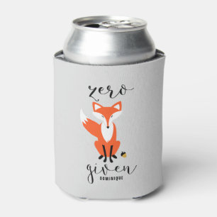 Porta-lata Cinzas engraçadas dadas Fox zero da chalaça