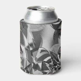 Porta-lata Cinzas listram em alguma imagem preta e difusa