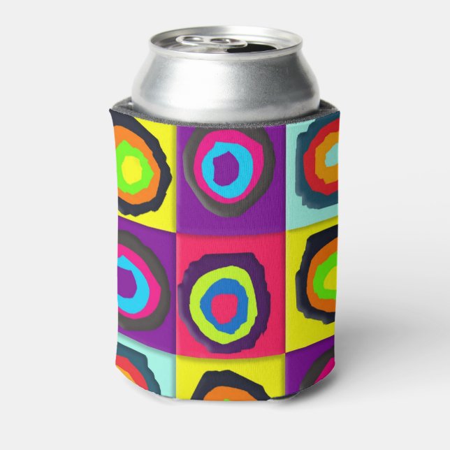 Porta-lata circles pattern  (Can Back)