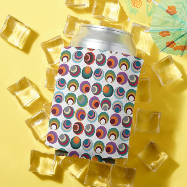 Porta-lata Círculos Modernos do Século médio (Verão in situ)