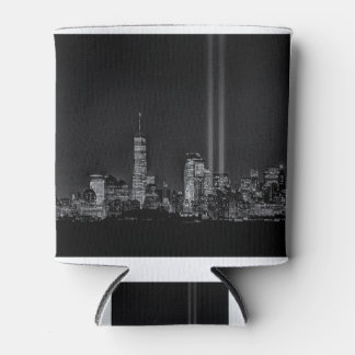 Porta-lata citação 11 em luzes NYC