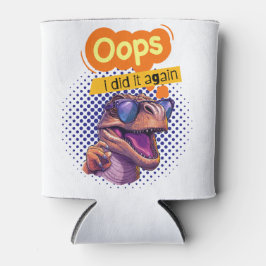 Porta-lata citação de dinossauro