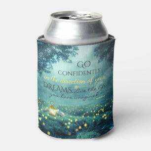 Porta-lata Citação de Sonhos Inspiradores Impressionantes